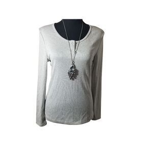 🆕️ Blue Motion Metallic women's long sleeve shirt (c1b2-2)